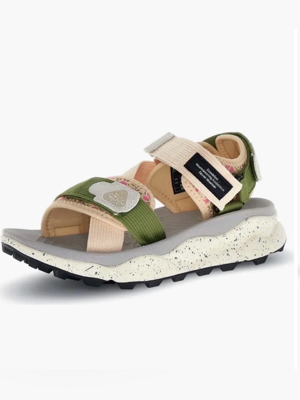 NWT Flower Mountain Nazca 2 Sandal in Taupe - Picture 2 of 15